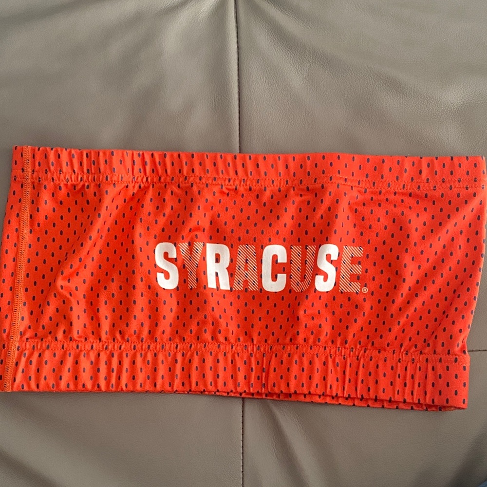 Syracuse Women's Red Crop Top